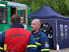 Das THW Frankfurt-Main arbeitet mit der Polizei zusammen.